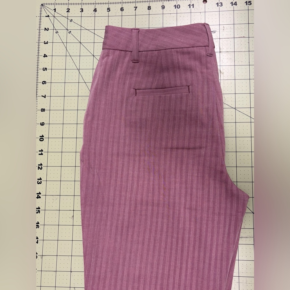 Pink Striped Pants